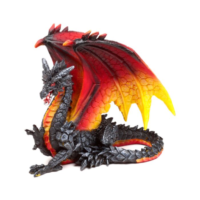 Dark Legends Defensor da Noite Dragão de Fogo Obsidiano