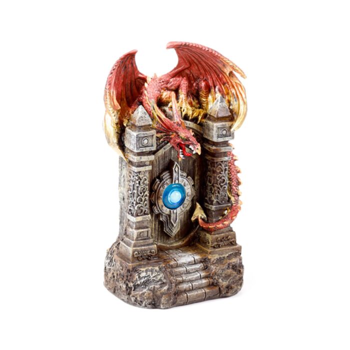 Dark Legends Porta Mística LED Dragão de Fogo