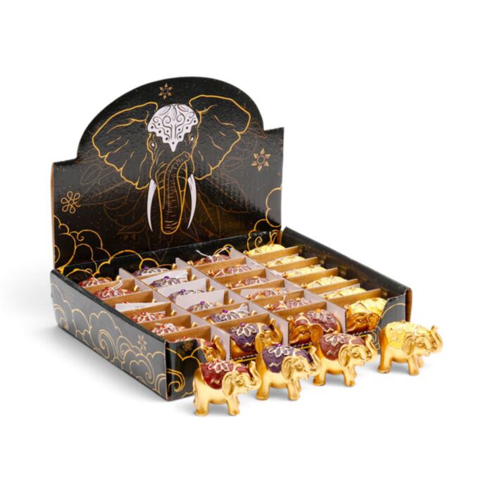Figurita Elefante da sorte dourado