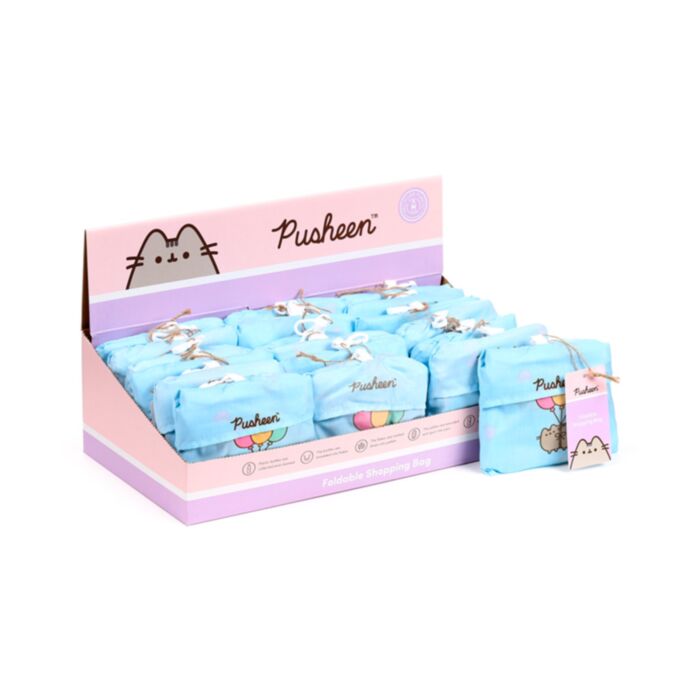 Saco de compras reutilizável dobrável  Pusheen Balloons
