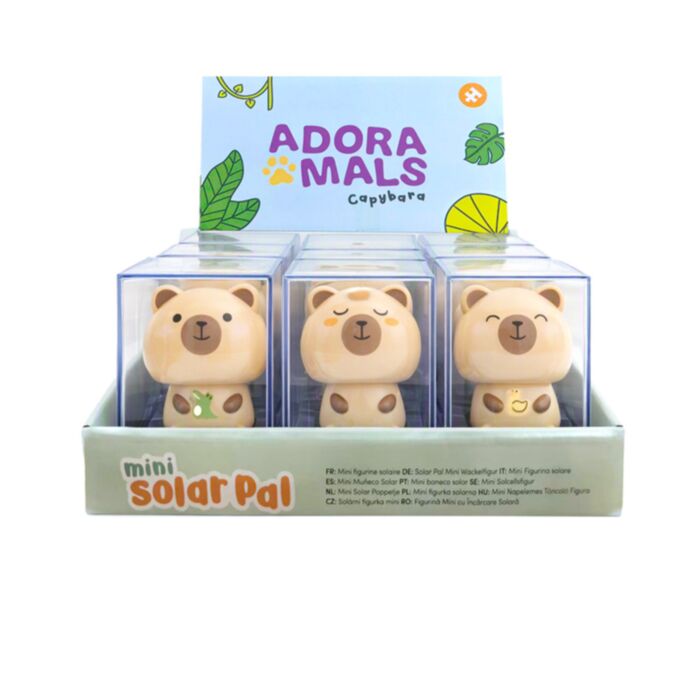 Boneco Solar Mini Capivara