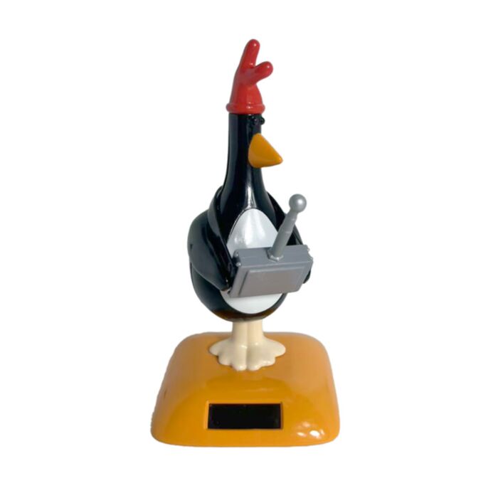 Boneco solar Wallace & Gromit Feathers McGraw