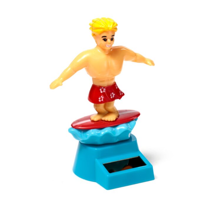 Boneco Solar Gajo a Surfar