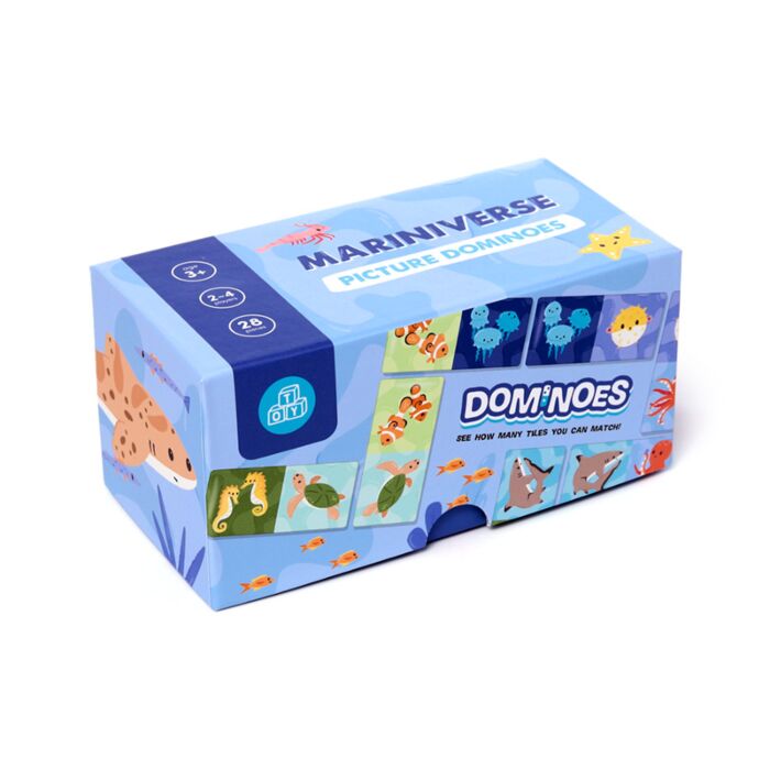 Set de dominó para crianças Mariniverse