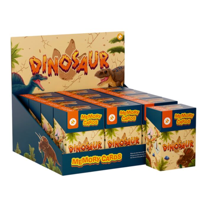 Set de cartas de memória para crianças Dinossauro