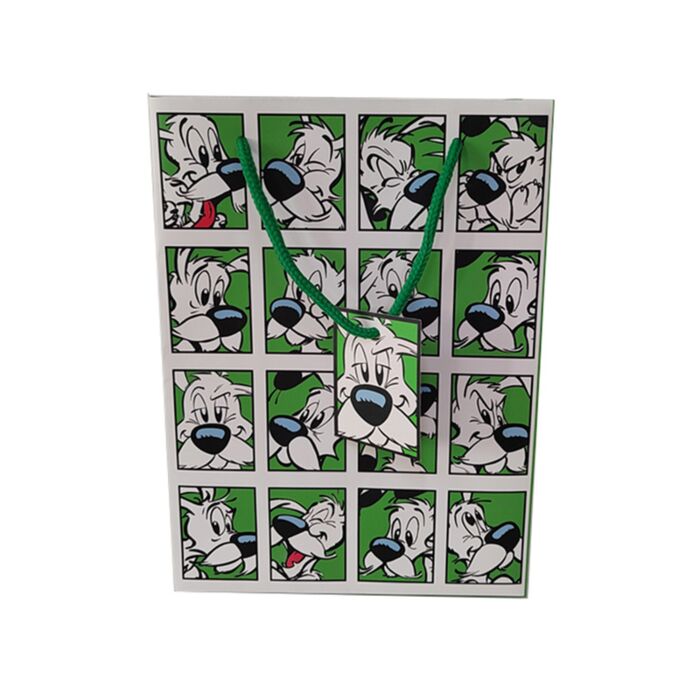 Saco médio para presentes Asterix Idefix Retratos