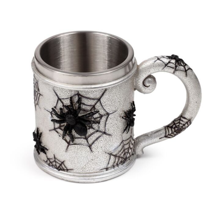 Caneca de Cerveja Decorativa Teia de aranha