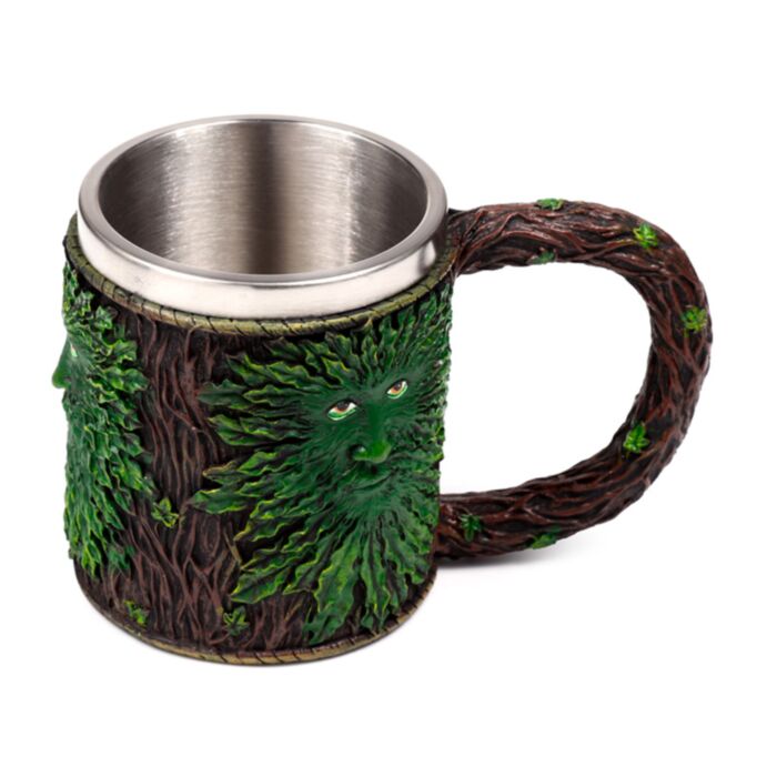 Caneca de Cerveja Decorativa Homem da árvore 
