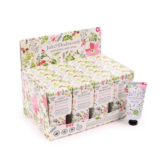 Creme de mãos Hidratante 50 ml Julie Dodsworth cor-de-rosa Botanical