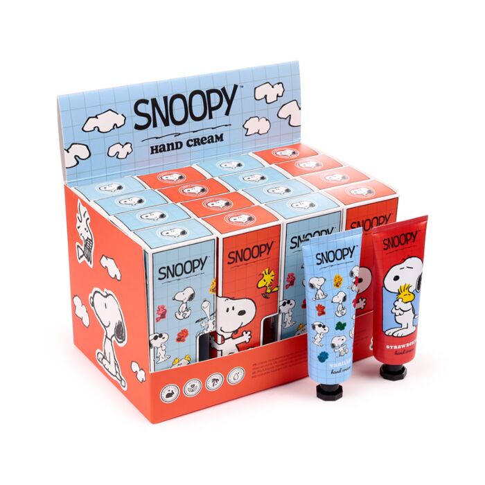 Creme de mãos Hidratante 75ml Peanuts Snoopy & Woodstock