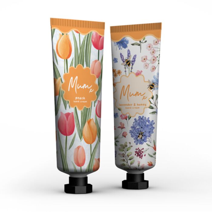 Creme de mãos Hidratante 75ml Dia da Mãe Mum Tulipas e Prados de Nectar