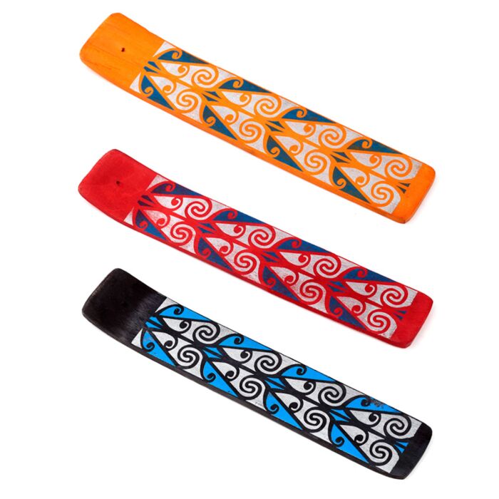 Queimador de Incenso em Madeira de Mango - Tribal