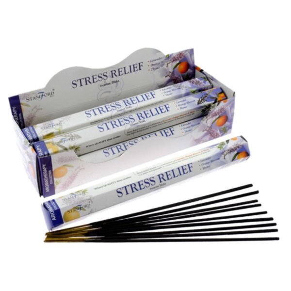 Varas incenso Stamford Aromaterapia liberta o stress