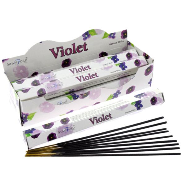 Varas incenso Stamford Premium Hex - Violeta