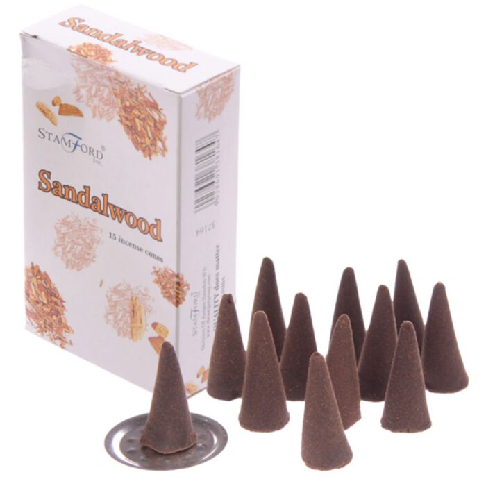 Cones de Incenso Stanford- Sândalo
