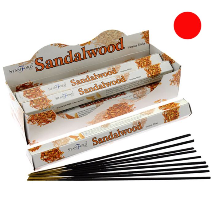 Varas incenso Stamford Premium Hex - Sândalo