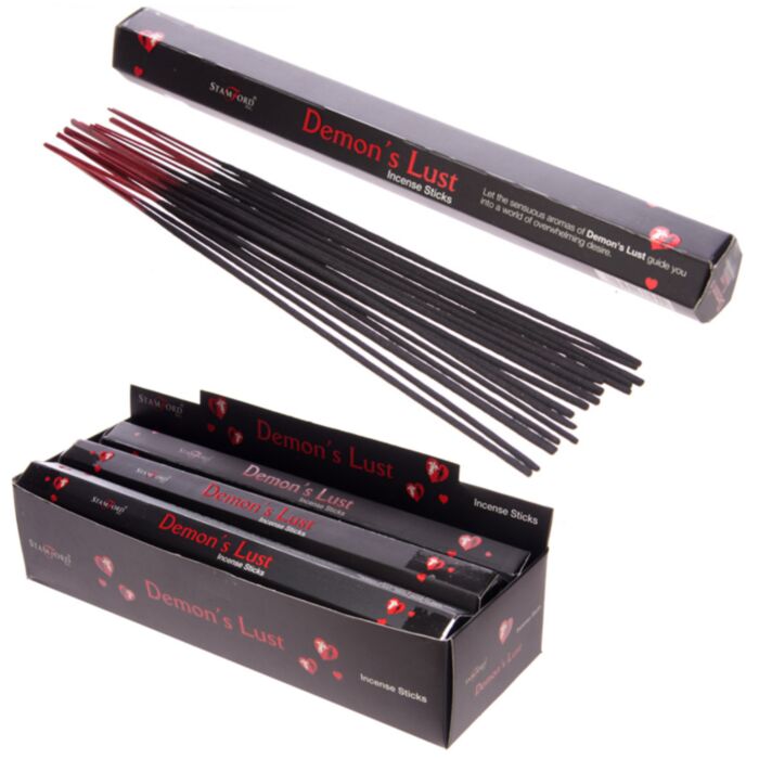 Varetas de Incenso Stamford Negro Luxuria de Demonios