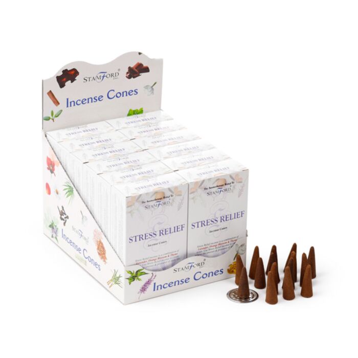 37215 Cones de Incenso Stamford - Anti Stress