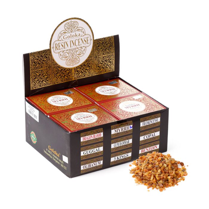 Incenso Goloka Resina Mirra 30g