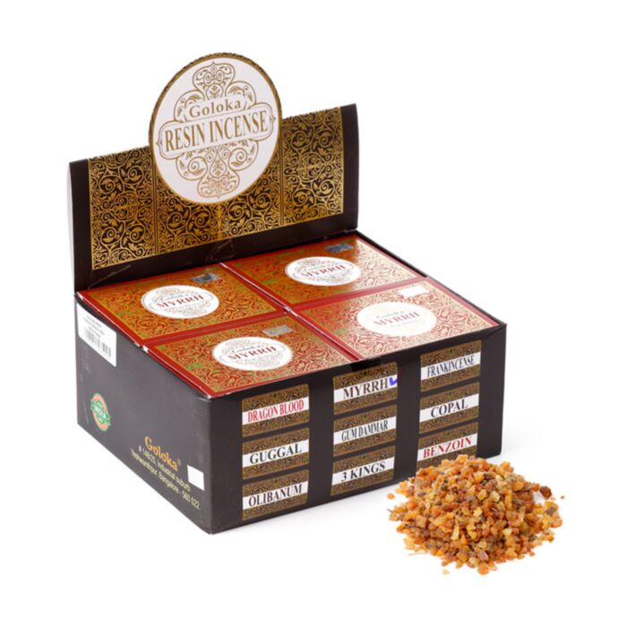Incenso Goloka Resina Mirra 30g