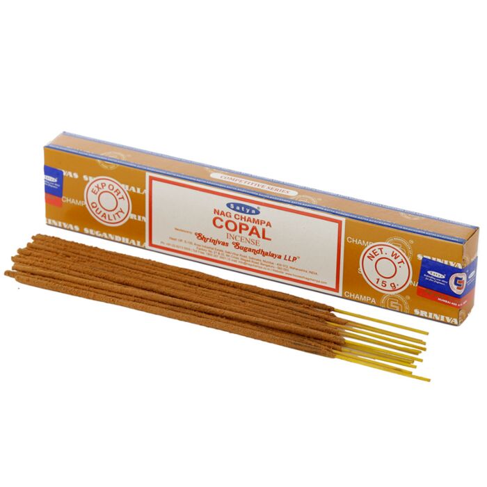 01348 Nag Champa Satya - Copal - Sticks de Incenso