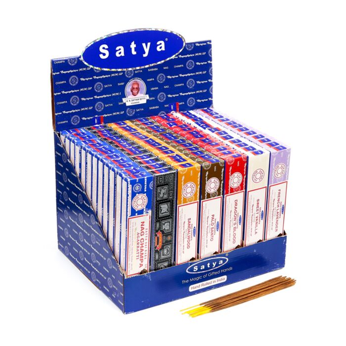 Varetas de incenso mistas Satya Nag Champa 