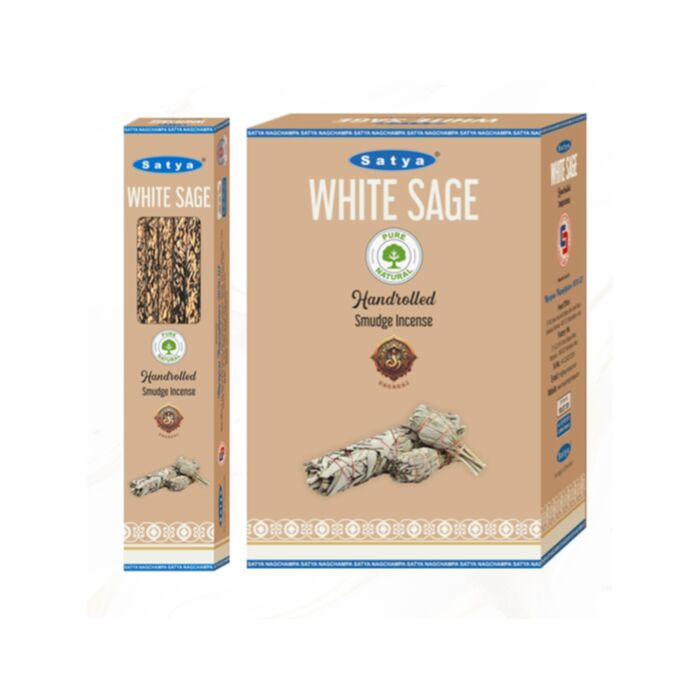 Paus de incenso de sálvia branca Satya Smudge