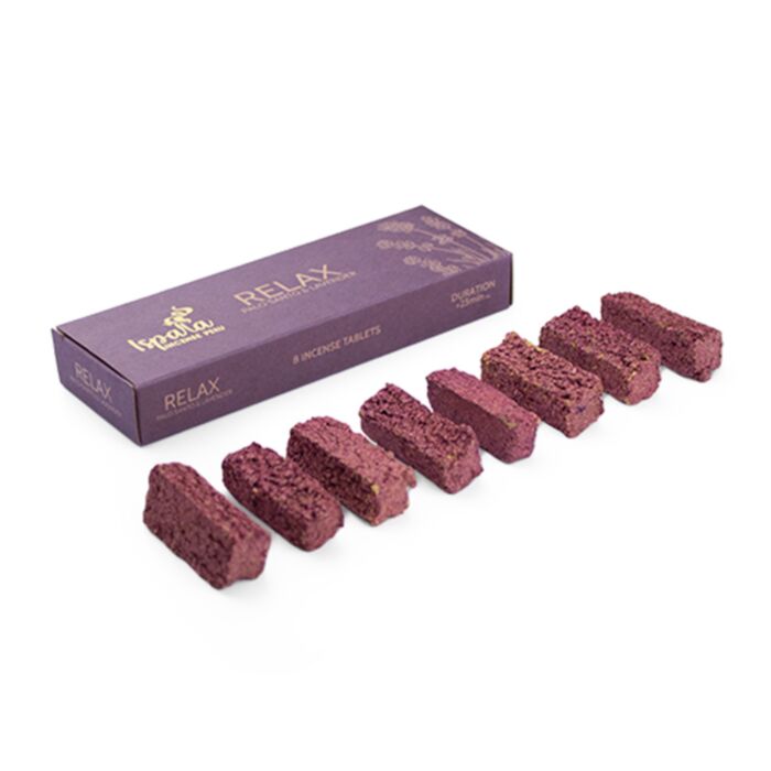 Ispalla Peruvian Palo Santo e  Tabletes de incenso relaxante de lavanda