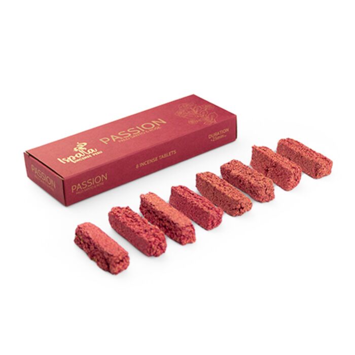 Ispalla Peruvian Palo Santo e  Tabletes de incenso Paixão pela Rosa