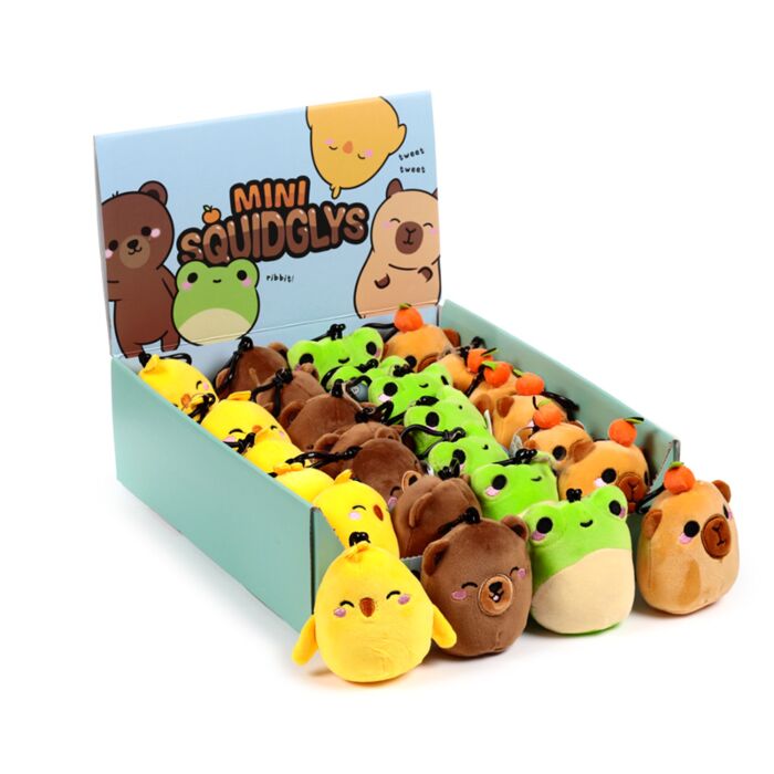 Porta-chaves de pelúcia Squidglys Adoramals