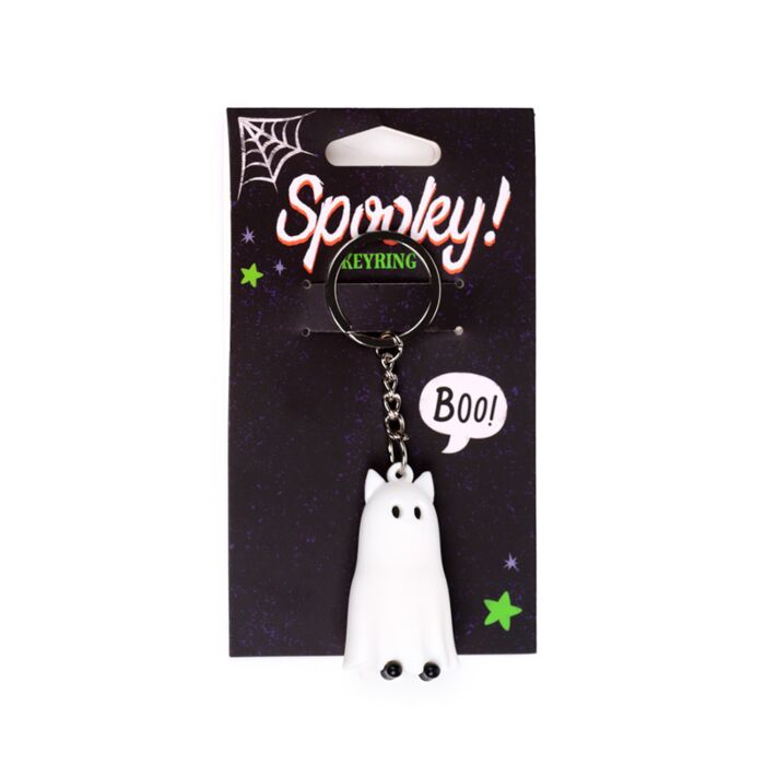 Porta-chaves PVC 3D Fantasma Spooky