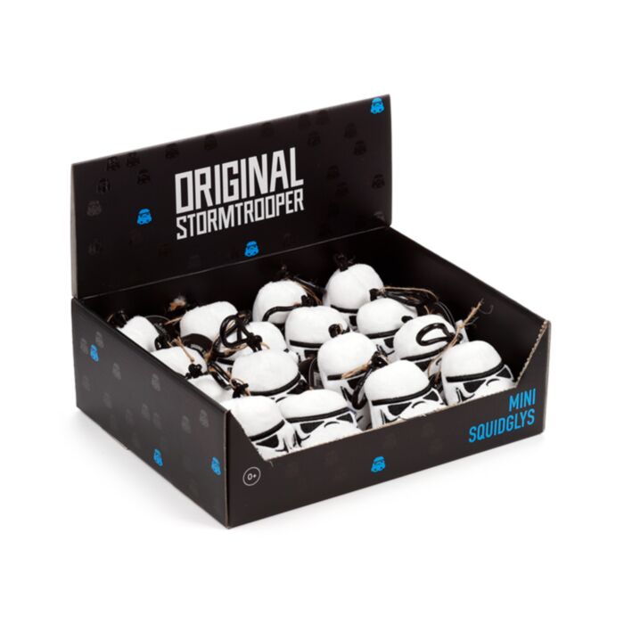 Mini Porta-chaves de pelúcia Squidglys The Original Stormtrooper