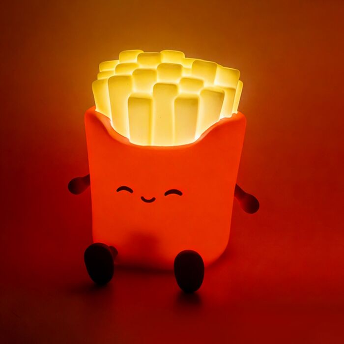 Luz de presença LED Foodiemals Batatas fritas