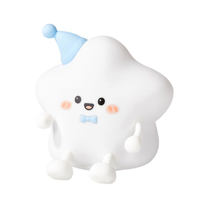 Luz de presença LED e suporte para telemóvel em forma de estrela 