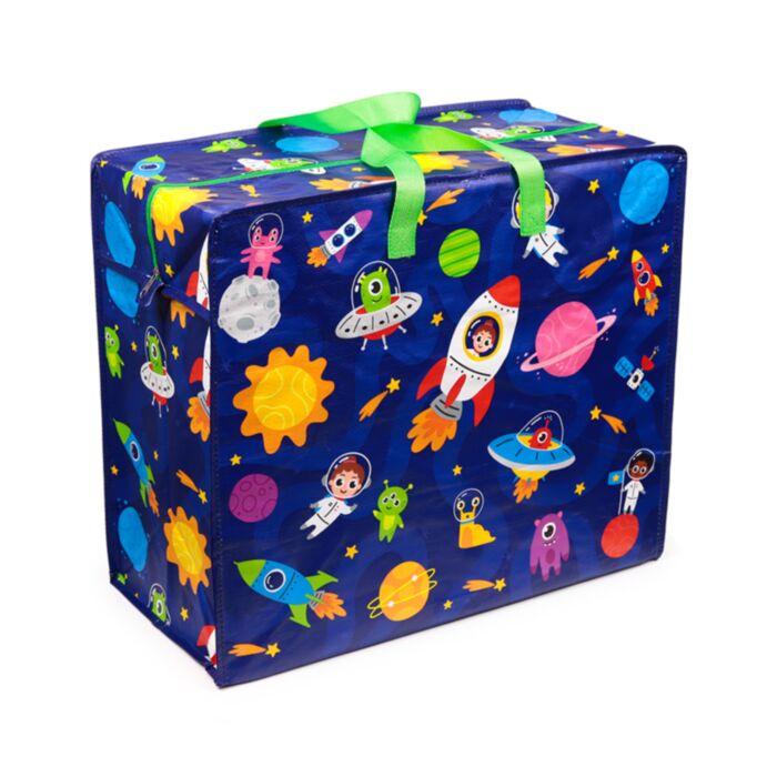 Saco de armazenamento com Zip Cadete do Espaço