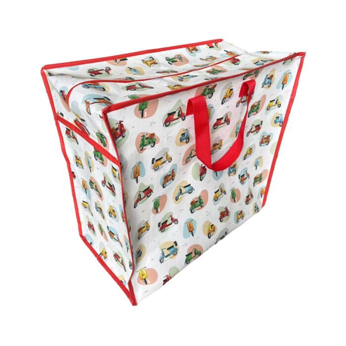 Saco de armazenamento com Zip Scooter