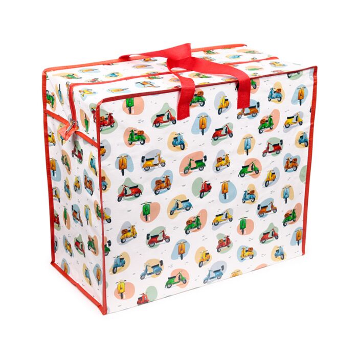 Saco de armazenamento com Zip Scooter