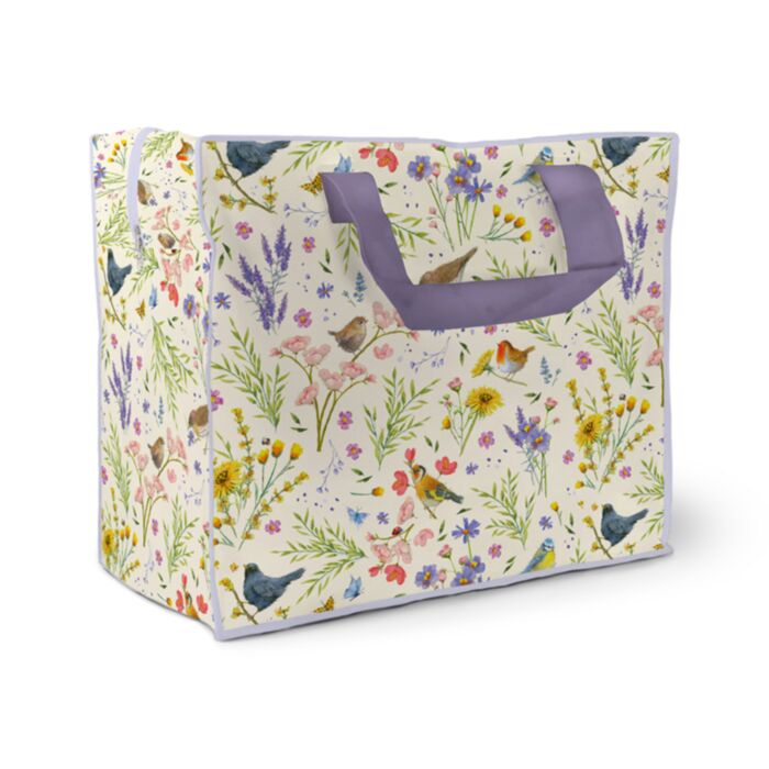 Saco de armazenamento com Zip Jan Pashley Wings & Wildflowers