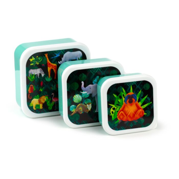 Set de 3 tuppers M/L/XL Reino Animal