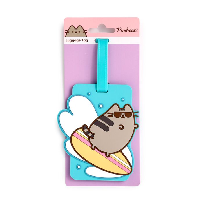 Etiqueta de bagagem PVC Pusheen Verão e Surf