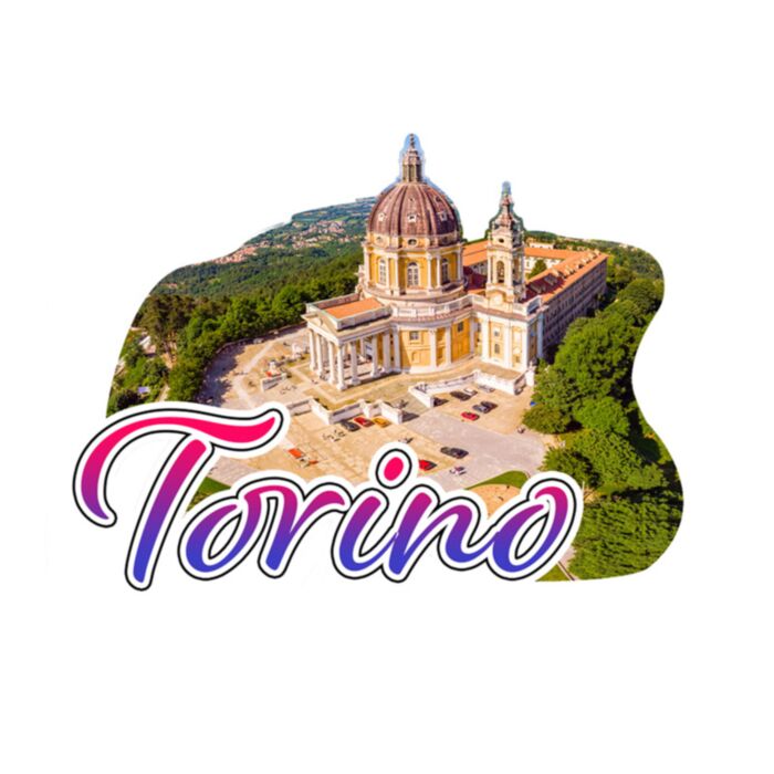 3D Íman de recordação impresso Torino Superga