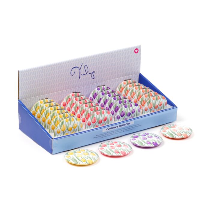 Espelho Compacto - Tulipas