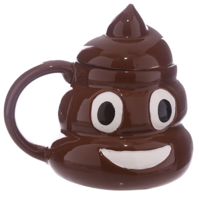 Caneca de Cerâmica com Tampa Emotive - Cocó