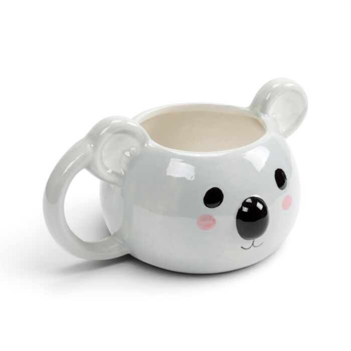 Caneca de Asa Moldada Adoramals - Cabeça de Coala