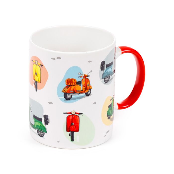 Caneca de Porcelana Scooter 
