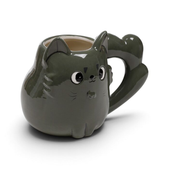 Caneca de cerâmica em forma Beans & Co Gatos Pepper