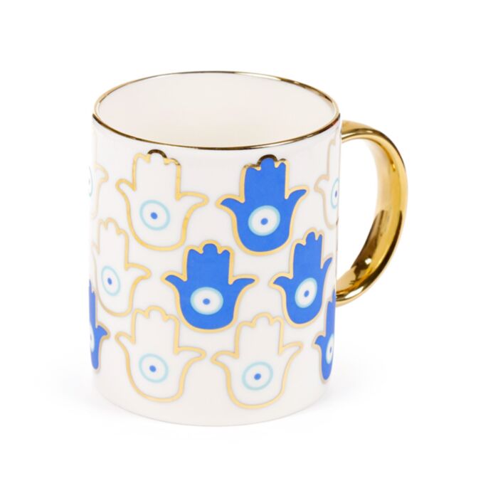 Caneca Mão com Olho Turco