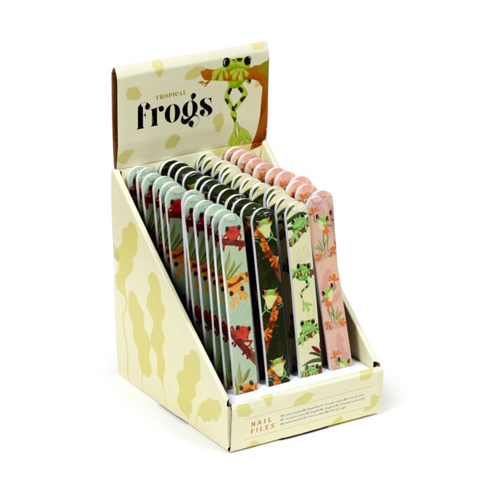 Lima de unhas Rãs tropicais