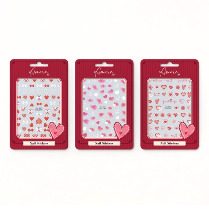 Autocolantes para unhas J'Adoramals Coração