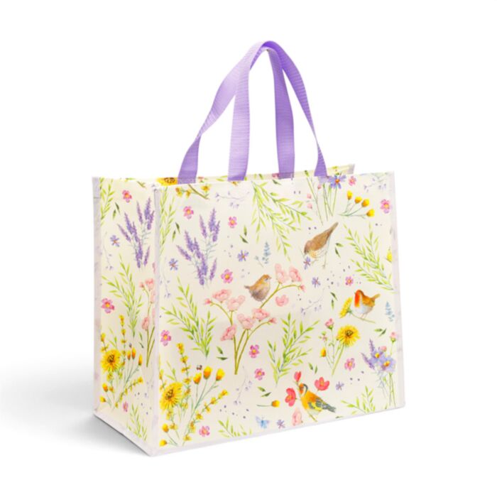 Saco para compras reutilizável Jan Pashley Wings & Wildflowers